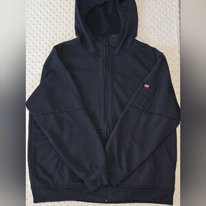 Red Kap Performance Work Hoodie Men’s XL Jacket Sweatshirt Navy Blue